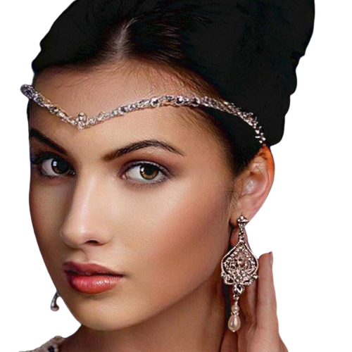 Bridal Crystal Forehead Chain